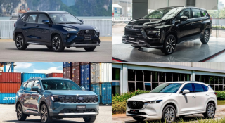 TOP 10 ô tô xăng/dầu ăn khách nhất Việt Nam sau 3 quý đầu năm 2026: Xe Nhật chiếm ưu thế